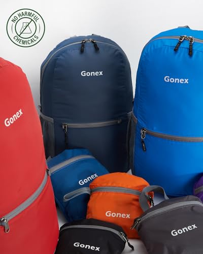Gonex Ultra Lightweight Packable Backpack, Handy Foldable Daypack for Camping Outdoor Travel Cycling Backpacking