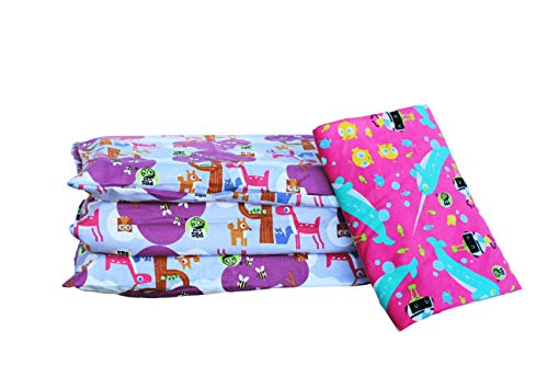 KinderMat + PBS Kids Friends Kit - 1.5" Thick Full Nap Mat and 2 Washable Covers - 47" x 22", Narwhal Expedition and Woodland Friends - Value Bundle Great for Daycare & Family Households - color: Narwhal Expedition + Woodland Friends Bundle 1.5 Inch