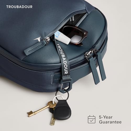 Troubadour Apex 4.0 Compact - 16L Premium Laptop Backpack - Ergonomic & Water Resistant - Designed for Work and Travel - Basalt - color: Basalt