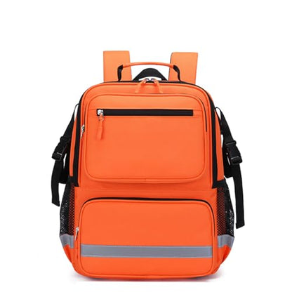 First Aid Bag Empty Madical Bag Responder Trauma Backpack,Medical Backpack,Medical Emergency Kits Storage Pack for EMT, EMS - color: Orange