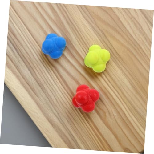 6pcs Hexagon Reaction Speed Training Ball Reflex Agility Ball for Boys and Girls Adults Training