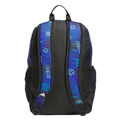 adidas Kids Affiliate Backpack – School Bag for Girls and Boys, 27L, Adi Haze Collegiate Navy/White, OSFA - color: Adi Haze Collegiate Navy/White