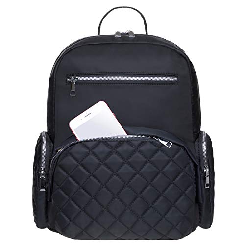 KAUKKO Lightweight Backpack Casual Travel Daypack Causal Backpack Shoulder Book Bag Multipurpose Daypacks - color: 17-black