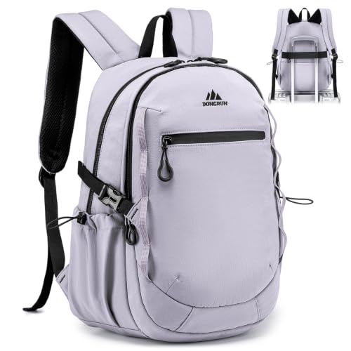 40x30x15cm Personal Item Travel Backpack,16"x12"x6" Small Carry-On Bag 20L, Flight-Approved Underseat Luggage, Mochila de Viaje,Cabin-Size Lightweight Backpack for Men & Women - color: Purple