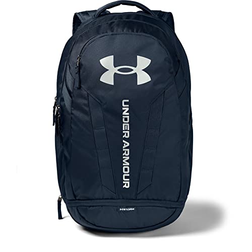 Under Armour Unisex Hustle 5.0 Backpack - color: Academy Blue (408)/Silver