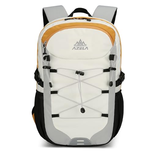 25L Lightweight Backpack for Cycling or Hiking, Hydration Pack Water Resistant,Climbing Backpack for Men Women (GREY) - color: Grey