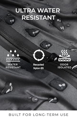 AirVault Vacuum Seal Travel Backpack 60L with Expandable HyperSeal Air Compression Vacuum System Water Resistant TSA Lock (Vacuum Pump Included, Blue, 60L) - color: Blue