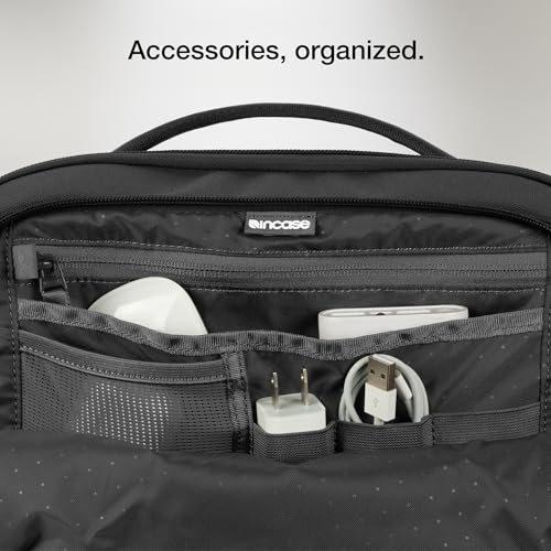 Incase A.R.C. Daypack 24L – Travel Backpack and Laptop Bag for School - Fits up to 16 inch Laptop - 4 Zippered Compartments, 2 Water Bottle Pockets - Commuter and College Backpack - Black - color: Black