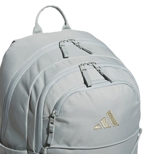 adidas Amplifier Backpack for Laptop, School and Gym, 28L, Wonder Sage Green/White/Bungie, OSFA - color: Wonder Sage Green/White/Bungie