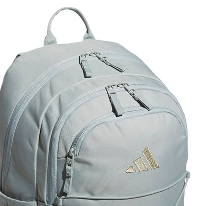 adidas Amplifier Backpack for Laptop, School and Gym, 28L, Wonder Sage Green/White/Bungie, OSFA - color: Wonder Sage Green/White/Bungie