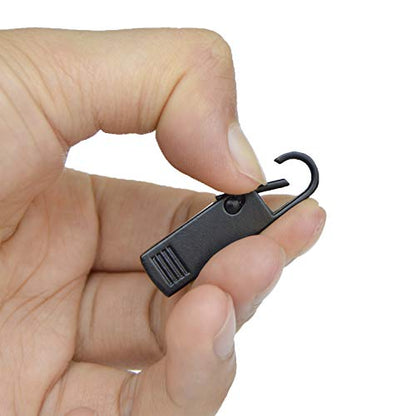 Zipper Pull Tab Replacement Luggage Backpack Zippers Extender Metal Tag Handle Mender Fixer Repair for Suitcase, Bag