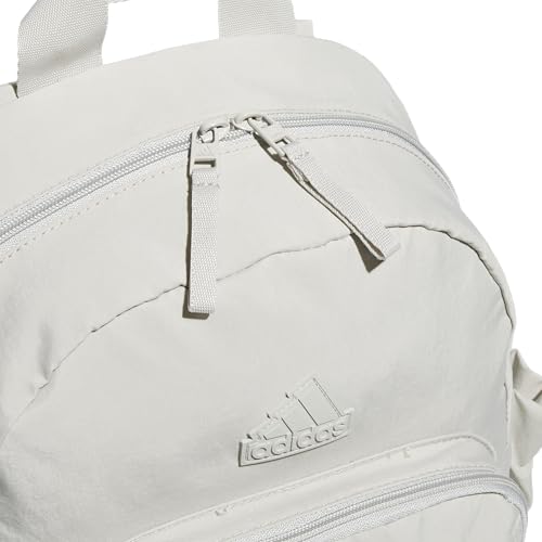 adidas Weekender Backpack – Small Lightweight Everyday Bag, 19L, Metal Grey/1, OSFA - color: Metal Grey/1