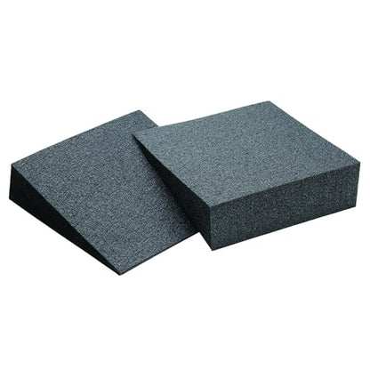 OPTP Slant (Pair) - Foam Wedge Incline Slant Boards - Stretching Equipment for Calf and Ankle Rehabilitation - Foot Wedges for Exercise, Achilles Tendonitis, Plantar Fasciitis, and Shin Splints