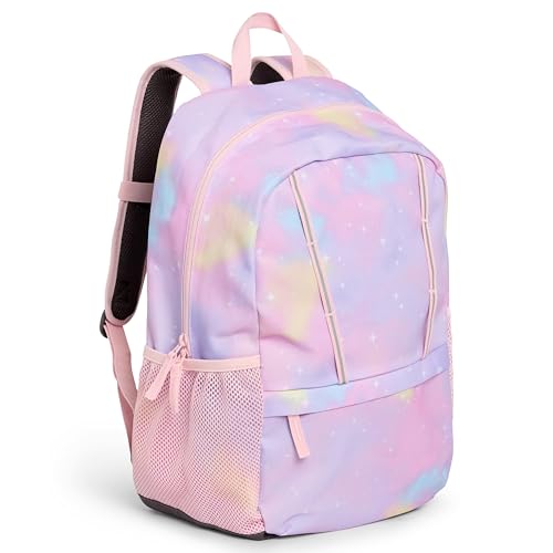 Lands' End Unisex Kids Medium ClassMate Lightweight Durable Elementary School Backpack, Desert Rose - color: Desert Rose