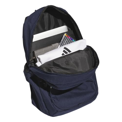adidas Amplifier Backpack for Laptop, School and Gym, 28L, Night Indigo/Black/Bungie, OSFA - color: Night Indigo/Black/Bungie