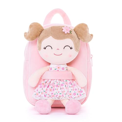 Gloveleya Kids Backpacks Girls Backpack Plush Bags Diaper Bag Printed Sunflower Backpack - color: A066 Sunflower Backpack, size: 9 inches