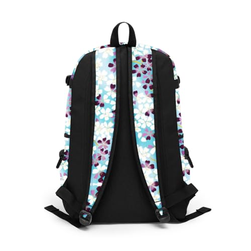 rickyh style School Backpack Travel Bag for Men & Women Lightweight College Back Pack with Laptop Compartmen - color: 01zbh