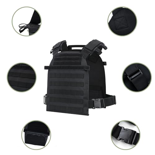 Weighted Vest for Men & Women,Adjustable Strength and Endurance Training Tactical Vest,Suitable for Workout,Running,Strength,Fitness