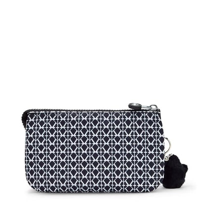 Kipling Women's Creativity Large Pouch, Versatile Cosmetics Kit, Lightweight Travel Organizer - color: Signature Print, size: 7.25''L x 4.25''H x 1.5''D
