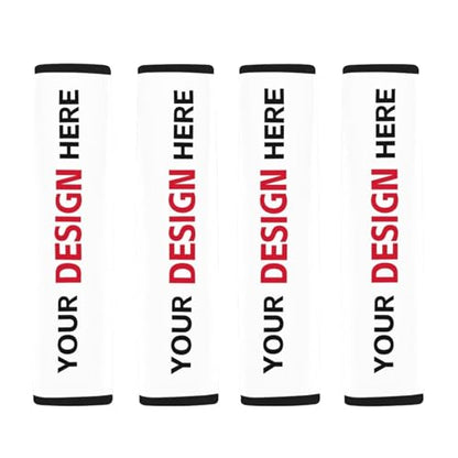Custom Car Seat Belt Cover Universal Fit Personalized Car Seat Belt Cover Pad with Your Photo Text Logo DIY Shoulder Strap 2 Piece Sedan SUV Truck Van Interior Accessories - color: Custom