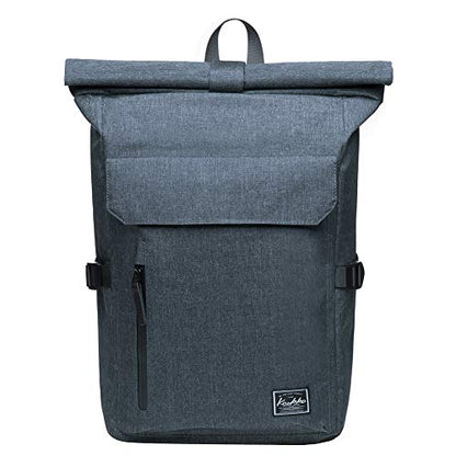 KAUKKO Casual Daypacks&Multipurpose Backpacks,Outdoor Backpack,Travel Casual Rucksack,Laptop Backpack Fits 15" - color: 12darkgrey