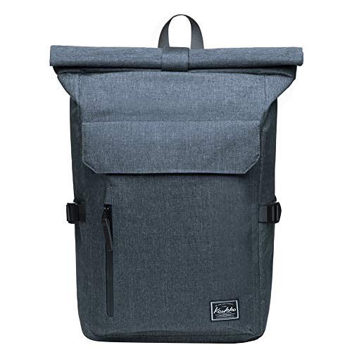 KAUKKO Casual Daypacks&Multipurpose Backpacks,Outdoor Backpack,Travel Casual Rucksack,Laptop Backpack Fits 15" - color: 12darkgrey