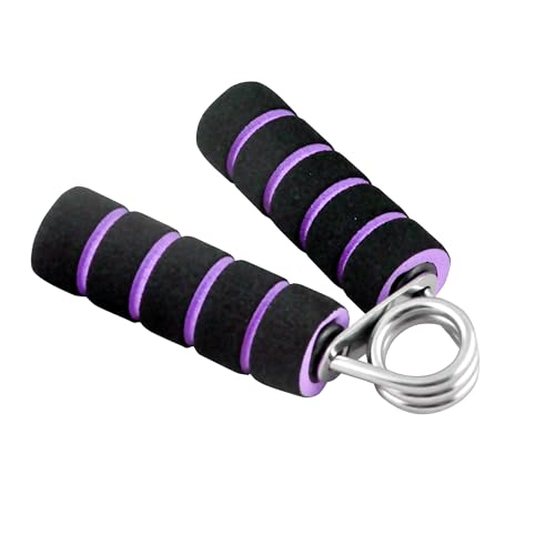 Heavy Duty Hand Grip Strengthener – 2 Pack Hand Exerciser for Men & Women – Adjustable Resistance Hand Gripper for Finger, Wrist, Forearm Workout – Soft Foam Non-Slip Grip