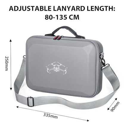 STARTRC Carrying Case for DJI Mini 4 Pro Accessories,Portable Travel Bag for DJI Mini 4 Pro Fly More Combo(DJI RC 2 Controller)-Drone Shoulder Bag GDFDE-1129670-FBM