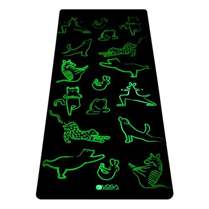 Yoga Design Lab The Kids Yoga Mat | Environmentally Friendly + Supportive + Colourful | Non-Toxic | Ideal for Yoga, Gymnastics, Exercise, Athletics | Includes Carry Strap