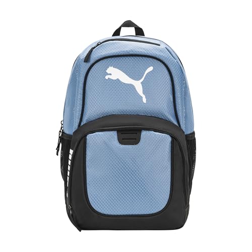 Puma Evercat Contender 3.0 Backpack Bag, Blue/Aqua, OS - color: Blue/Aqua, style: Contender Backpack With Laptop Sleeve, Item Organizer & Media Pocket
