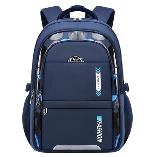 Minimalist Modern Spacious Backpack with Durable Multi-Pocket Design, Stylish Anti-Theft Ultra-Light Daypack (blue) - color: Blue