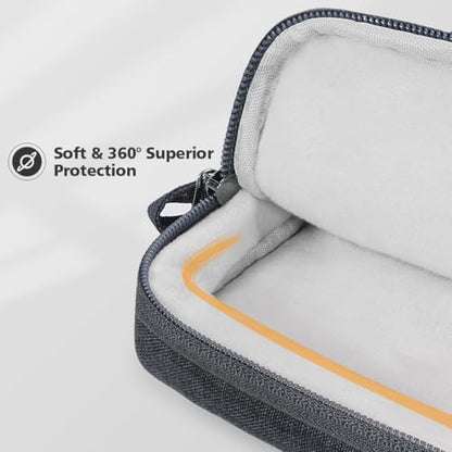 KIZUNA Laptop Bag 14 Inch Computer Shoulder Case Sleeve Briefcase For MacBook Air 15 M4 M3 M2/15 Surface Laptop 7 6 5/Lenovo Flex 14/14" HP EliteBook 840 G5/14 Yoga Slim 7i Pro X/Dell,Dark Grey - color: Dark Grey, size: 14 Inch