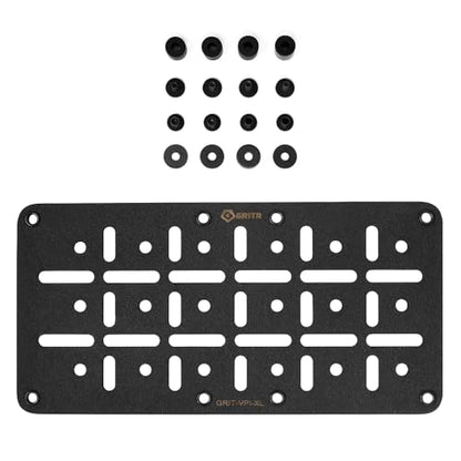 GRITR Kydex Hook & Loop Panel Insert/Adhesive Loop Sheets – Tactical & Military Gear Organizers for Holsters, Mag Carriers, Knife Sheaths, Flashlights, and More - style: X-Large