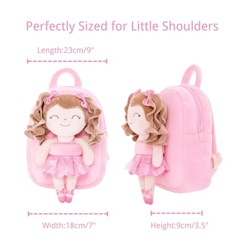 Gloveleya Kids Backpack - Pink 9 inches - color: Pink, size: 9 inches