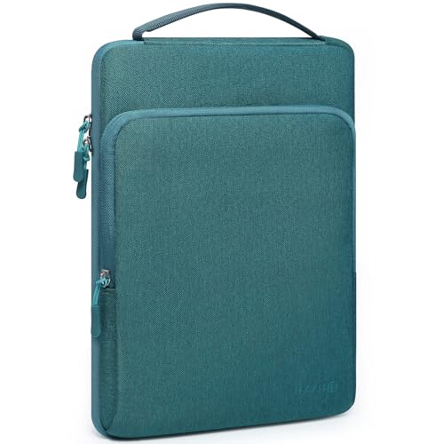HYZUO 13.3-14 Inch Laptop Bag Sleeve for MacBook Pro 14 M5 M4 M3 M2 M1 Pro/Max A3426 A3427 2026-2021, MacBook Air/Pro 13.3, 13.8"-13.5" Surface Laptop/Book, Notebook Case for 13" Dell HP, Dark Green - color: Dark Green, size: 13.3-14 Inch