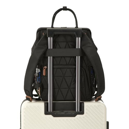 Montana West Wrangler Aztec Diaper Bag Backpack Western Backpacks for Moms Baby Essentials Bag with Twist-Lock Closure, Insulated Pockets, Portable Changing Pad, Stroller Straps, Pacifier Case - color: Black Cacti