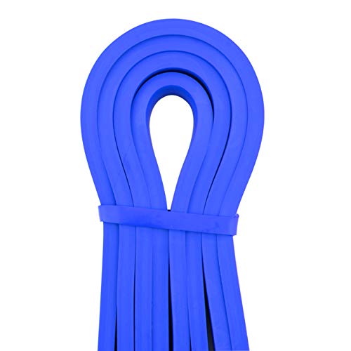 Rise Bands Heavy-Duty Exercise Resistance Band for Physical Therapy, Fitness, Muscle Development, Rehab, Mobility, Stretching, and More - color: Blue Level 5 (65-175lbs)
