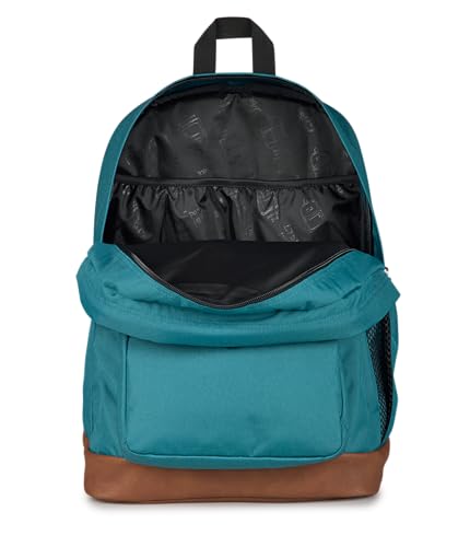JanSport Cool Backpack with 15-inch Laptop Sleeve, Large Computer Bag Rucksack with 2 Compartments, Ergonomic Straps, Emerald Pool - color: Emerald Pool