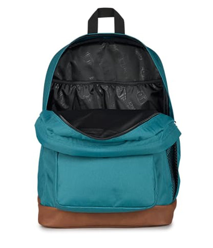 JanSport Cool Backpack with 15-inch Laptop Sleeve, Large Computer Bag Rucksack with 2 Compartments, Ergonomic Straps, Emerald Pool - color: Emerald Pool
