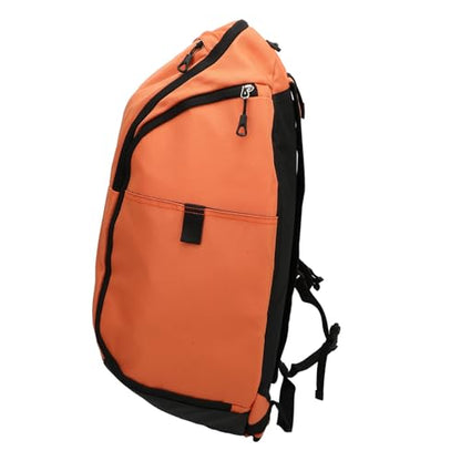 Yinhing Basketball Backpack with Laptop Compartment Large Capacity Lightweight Sports Backpack with Compartment for Wet Dry Separation - color: Orange