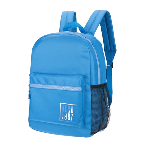 AEROPOSTALE Fieldtrip Unisex Backpack - AE Mens and Womens Bag for Everyday Use - Sky - color: Blue