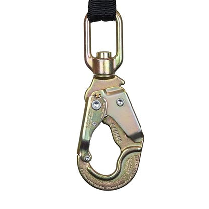 Malta Dynamics Edgehog Self Retracting Lifeline – 20’ Leading Edge Fall Protection Yoyo Cable, Class 2 Retractable Lanyard with Quick-Action Brake, OSHA and ANSI Compliant Safety Lanyard - size: 20 Foot