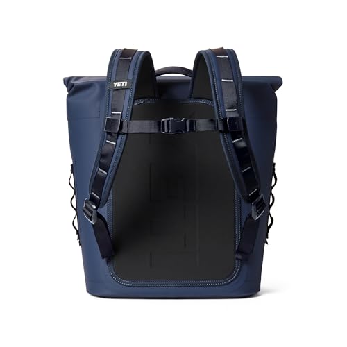 YETI Hopper M Series Backpack Soft Sided Coolers with MagShield Access - color: Classic Navy, size: M12