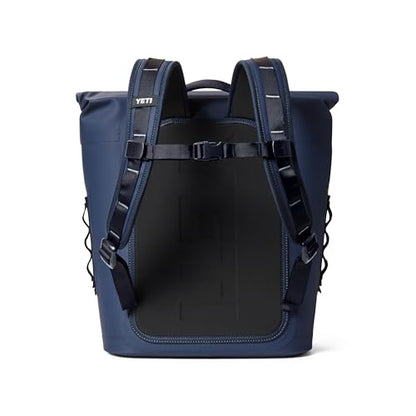 YETI Hopper M Series Backpack Soft Sided Coolers with MagShield Access - color: Classic Navy, size: M12