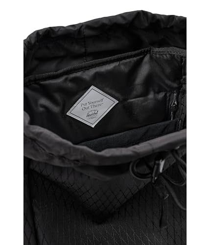 Herschel Supply Co. Unisex Retreat™ Backpack Black Diamond/Black One Size - color: Black Diamond/Black, size: Standard - 23L