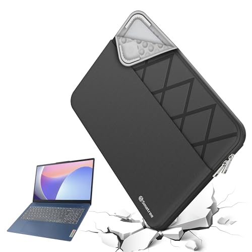 Smatree Laptop Sleeve for 13 inch Lenovo ThinkPad Z13/Z13 Gen 2,for 13.3 inch ThinkPad Z13 Gen 1,Case with Pocket,YKK Zipper,Patented Shockproof Design(E402) - color: Elite-Black, size: for 13 inch ThinkPad Z13 Gen 2/1(E402)