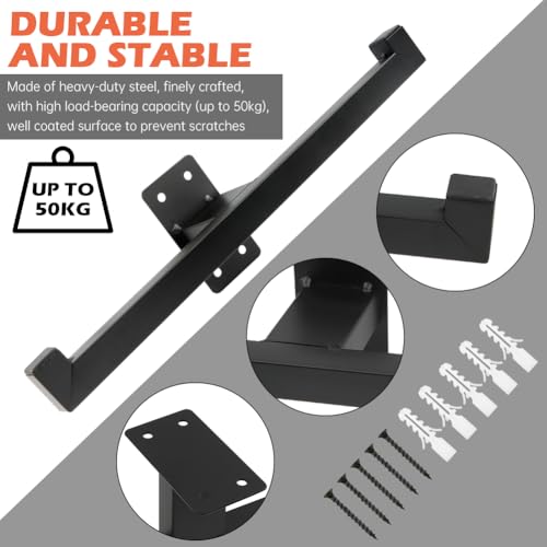 Backpack Leaf Blower Hanger, Heavy Duty Wall Mount Storage Holder for Backpack Blower, Sprayer, Chainsaw & Tacticals Gear, Garage Organizer Wall Mount Stand