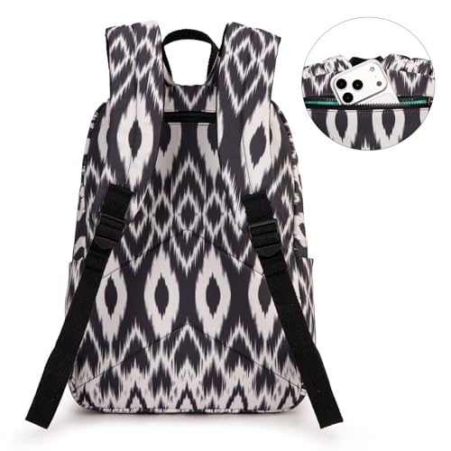Montana West Backpack for Women Western Travel Backpack Purse Casual Daypack for Laptop College - color: Aztec Black