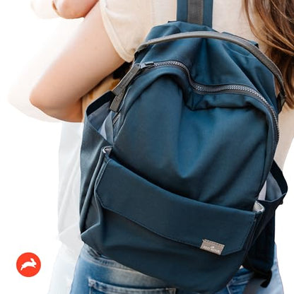 RED ROVR Mini Roo Lightweight Backpack | 6 pockets for everyday essentials (Navy) - color: Navy