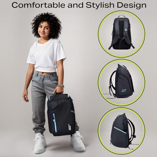 DefiantMind Large Premium Basketball Bag, Backpack, For Elite Youth, Boys, Girls, For Shoes or Cleats, Water Bottles, School, also great for Volleyball, Soccer